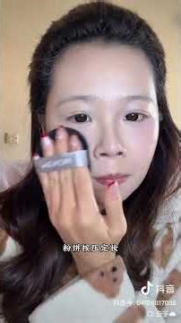 Square face Clear and sweet girl makeup Super detailed 2-minute beginner s full makeup
