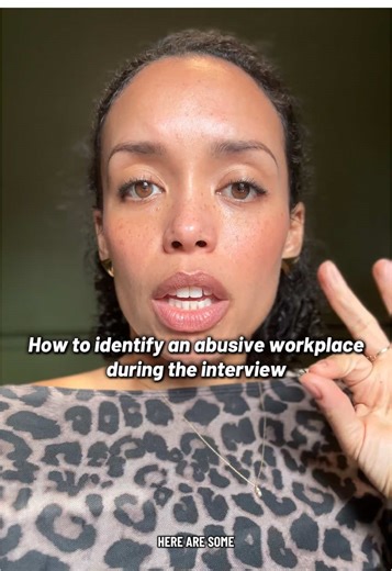 Identifying Abusive Workplace Signs During Interviews