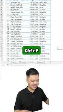 Cách in nhiều sheet 1 lần trong excel #excel #xemngaymeohay #congnghe