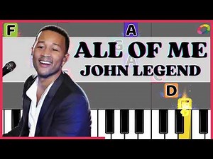 🎹 Play All of Me - Easy Piano Tutorial | Learn This Iconic Song Step by Step