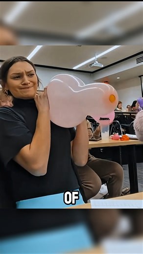 Can You Push the Ball Out? Nursing Class Test! #Shorts #NursingLife #Simulation