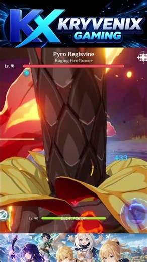 NO CHANCE! 🔥 Pyro Regisvine Defeated | Easy Boss Fight Guide | Genshin Impact #GenshinImpact#shorts