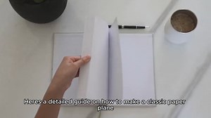 paper plane recipe