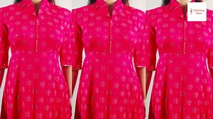 8.6K views · 120 reactions | Beautiful long designr kurti #Sewing #beltblouse #sewinghacks #tailoring #SewingTutorial #DIY #diy #fashion #IndianEthnic #BlouseDesigns #stitchingclass #FashionTutorial #EthnicFashion #sewing #IndianFashion | Stitching Class | Facebook