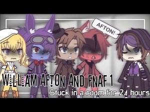 William Afton and FNAF 1 Stuck in a room for 24 hours | Mystical Blazeツ