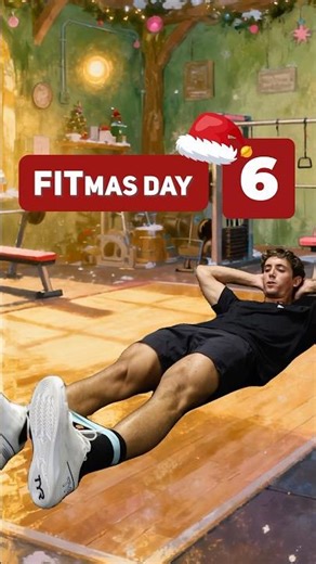 Work your core on day 6 of Fitmas!