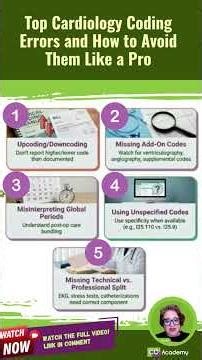 Stop These Cardiology Coding Errors NOW ❌