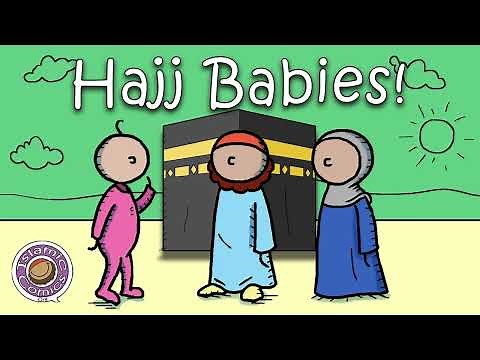 Hajj Babies | Life with the Ahmad Family Comics | Hajj Cartoon