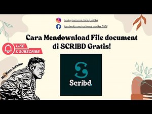 🎓 TUTORIAL LENGKAP! Cara Download Scribd Secara GRATIS Tanpa Login! 📥