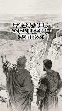 롯과 갈라진 아브람 그리고 하나님의 축복(창세기 13장)