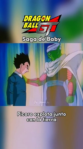 La muerte de Piccolo en Dragon Ball GT