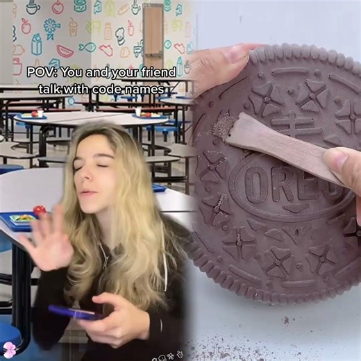 POV you and your friend talk in code names about people in school #friendsbelike #schoolpov