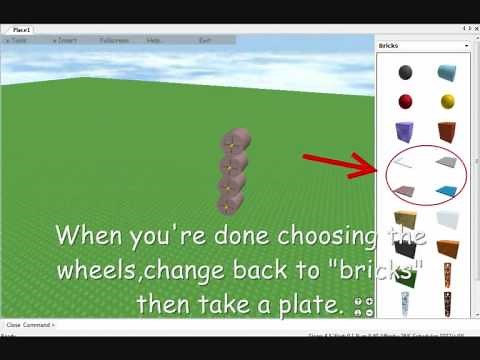 ROBLOX tutorial August 2009:How to create a car with regen button