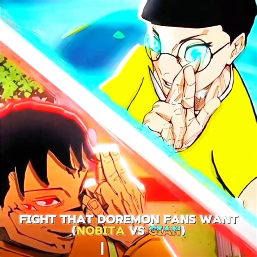 Nobita Vs Gian the untold fight 🥀 Song Name - Kim joon Goon #anime #jujutsukaisen #doraemon
