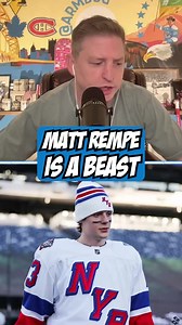 704K views · 10K reactions | Matt Rempe is an absolute BEAST. | Spittin' Chiclets | Facebook