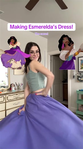 Creating Esmeralda's Corset for Cosplay