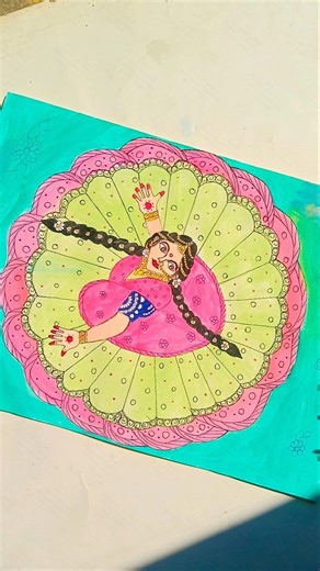 RADHE RANI JI KI DRAWING 🧿🤗💕 | #trending #shorts #viralshorts #artwork #crafts #ytshorts