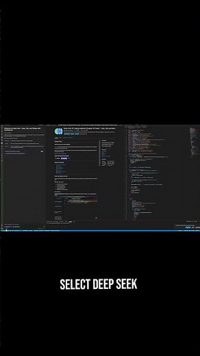 How to use DeepSeek in VsCode #coding #vscode #codingforbeginners #codingtips #shorts