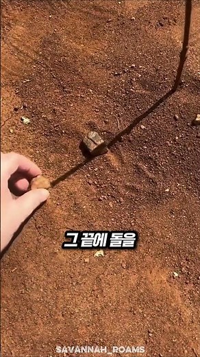 The reason for placing two stones on the ground