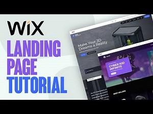 How To Create a Landing Page in Wix 2025 (Step By Step) | Wix Landing Page Tutorial