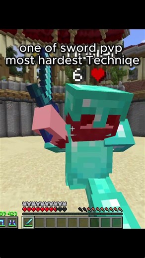 Minecraft Sword PvP Technique #minecraft