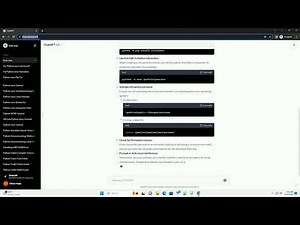python venv not working