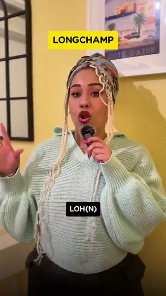 How to pronounce Yves Saint Laurent, Lanvin, & Longchamp #frenchpronunciation