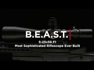 Nightforce BEAST 5-25x56 F1 Riflescope