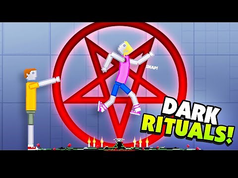 Using DARK MAGIC On Humans with RITUALS! - People Playground