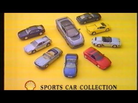 Shell Sports Car Collection advert - Broadcast 5th September 1992 HTV (UK)