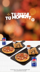 Porque los mejores momentos se comparten.❤️🍕 Pedí tu Dúo Hut Combo por $10.00 y disfrutá el sabor de la felicidad.😋 Disponible del 15 al 30 de noviembre, exclusivamente online. | Pizza Hut El Salvador