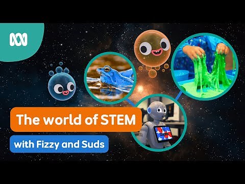 Let's learn about science together! 🫧🪐🤖 | Fizzy & Suds | ABC Kids