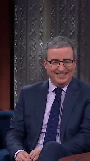 286K views · 6.6K reactions | John Oliver brought a friend to The Late Show. #Colbert | The Late Show with Stephen Colbert | Facebook
