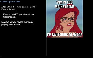 Emacs Introduction and Demonstration