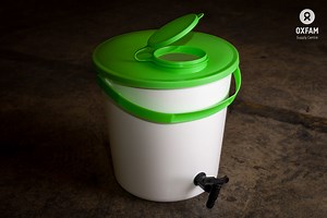 Oxfam Jerry Bucket, 14 Litre, with tap - 200 pce - Oxfam Supply Centre
