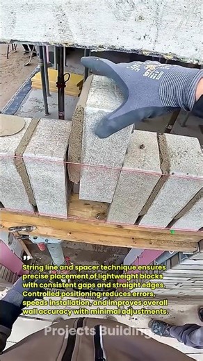 Smart Block Alignment Trick That Keeps Walls Perfect Every Time