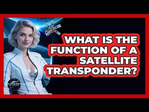 What Is The Function Of A Satellite Transponder?