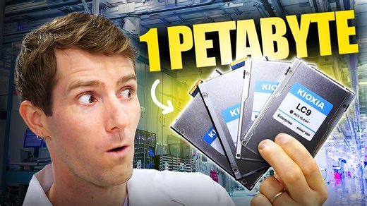 【官方双语】掌心的1PB是怎么炼成的 - 铠侠工厂参观行（赞助）#linus谈科技