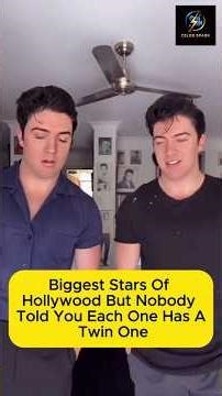 Five Celebrities Who Have A Secret Twin Most People Don't Know About