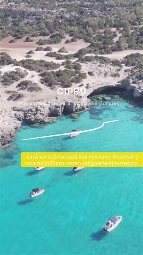 Charter Cipru – vacanță la soare, cu zbor inclus din București ☀️