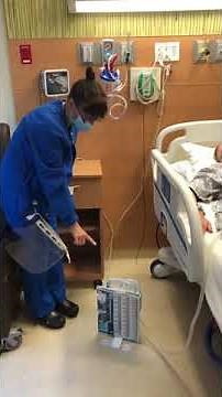 Chest tube suction to water seal