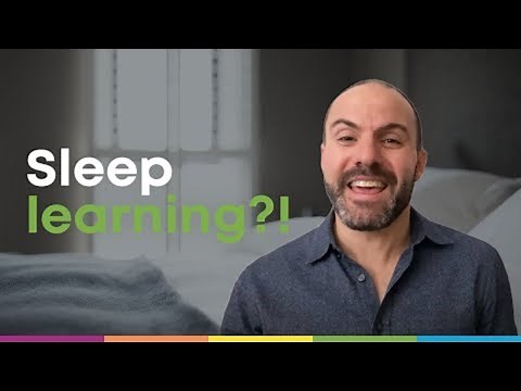 How to learn while sleeping