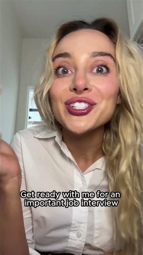 Get ready with me for an important job interview