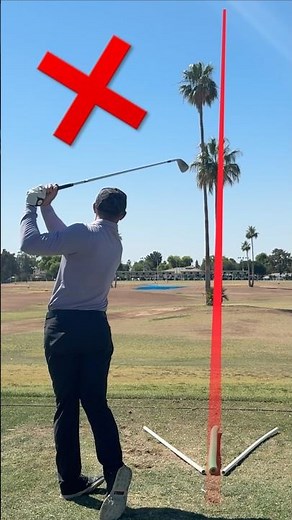 STOP Trying To Hit The Golf Ball Straight!