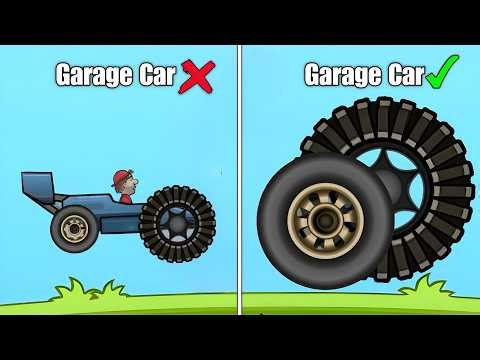 Garage Car Best Engine Set-up in Hcr1 deluxe || #hill_climb_racing #Nafis_HCL