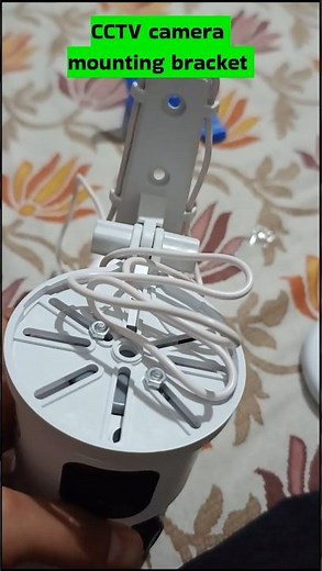 Mounting bracket for CCTV security camera | No drill | For indoors outdoors #amazonseliya #cctv