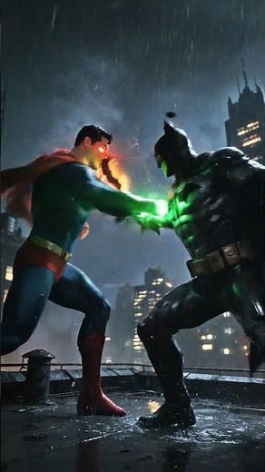Superman vs Batman – Epic Cinematic Fight Scene ⚡🦇🦸‍♂️