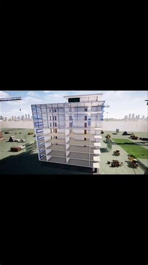 Put glass p3 #minecraft #skyscraperconstruction #lego #indoormultifunctionstadium #timelapse