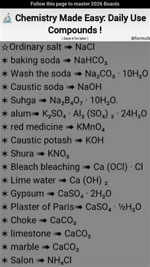 chemistry made easy daily use component...