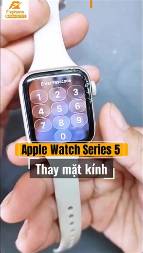 Thay mặt kính Apple Watch Series 5_ Thay Pin Apple Watch Series 5. LH Fixphone: 0934 08 7373 __________________________ 🚩Thông tin liên hệ 🏠73/6c Đình Phong Phú, P. Tăng Nhơn Phú, Tp HCM ☎️0934.08.73.73 🕘 T2-T7: 9:00​ -19:00​ và Chủ nhật: 9:00 - 15h #SửaAppleWatchSeries5mấtnguồn #ThayPinAppleWatchSeries5 #ThaymặtkínhAppleWatchSeries5 #AppleWatchSeries5 #ThaymànhìnhAppleWatchSeries5